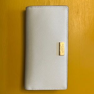 Kate Spade Baby Blue Bifold Wallet